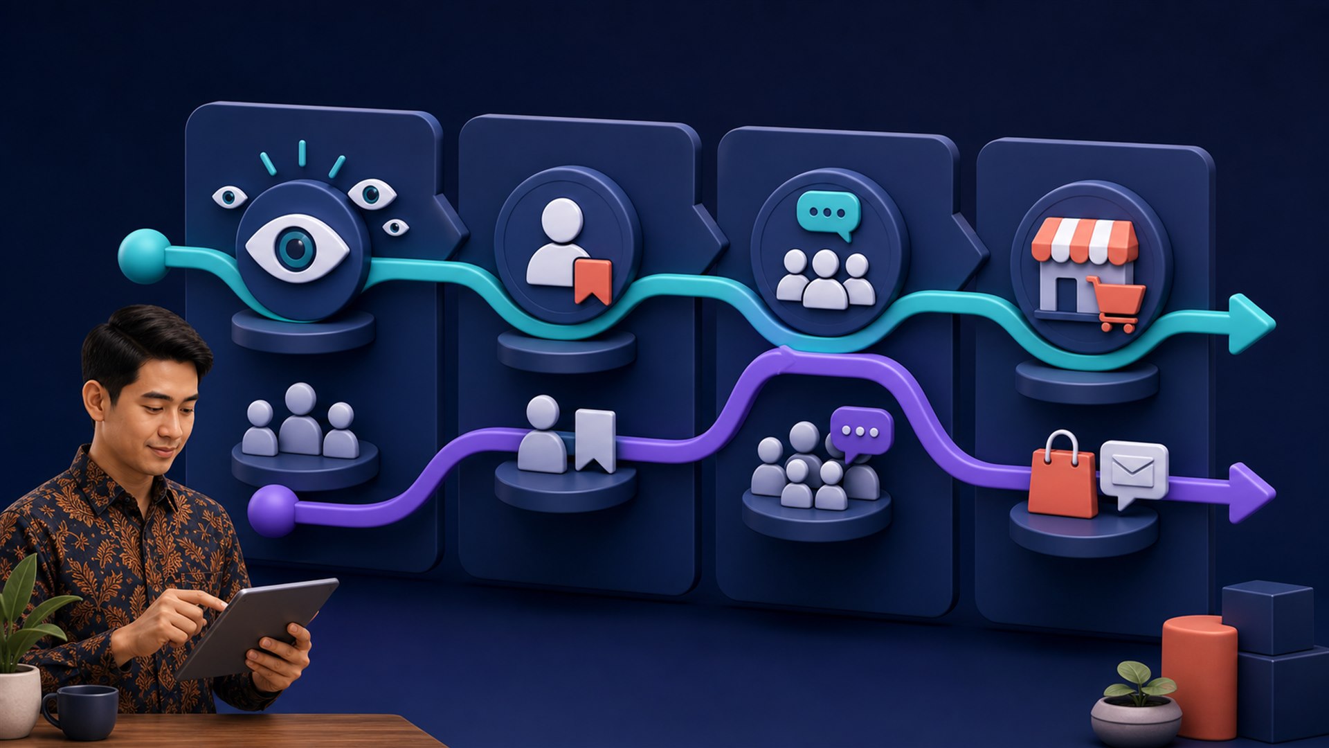 Matriks Followers dan Views TikTok Bisnis Matriks memilih followers atau views TikTok untuk akun bisnis berdasarkan tujuan
