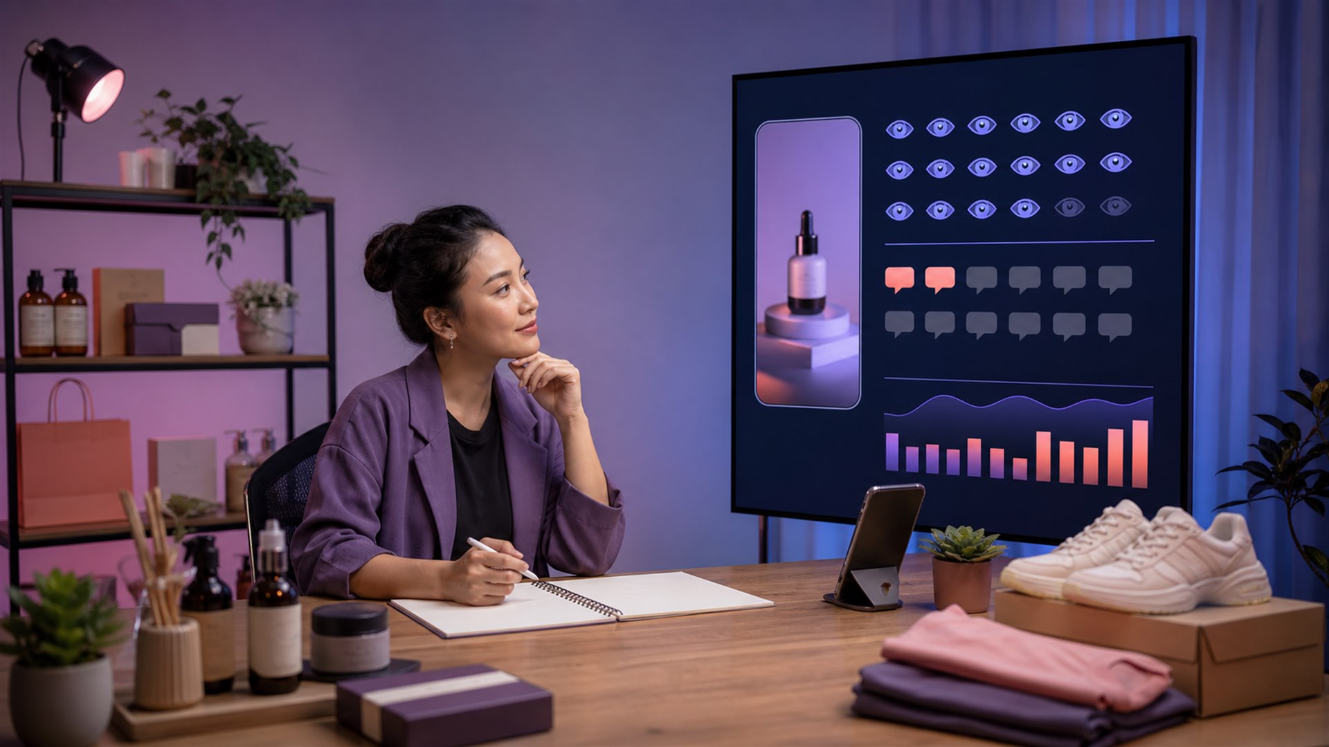 Reels bisnis banyak views tapi sepi komentar pada akun UMKM