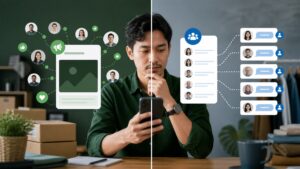 Saluran WhatsApp vs Broadcast untuk Promosi