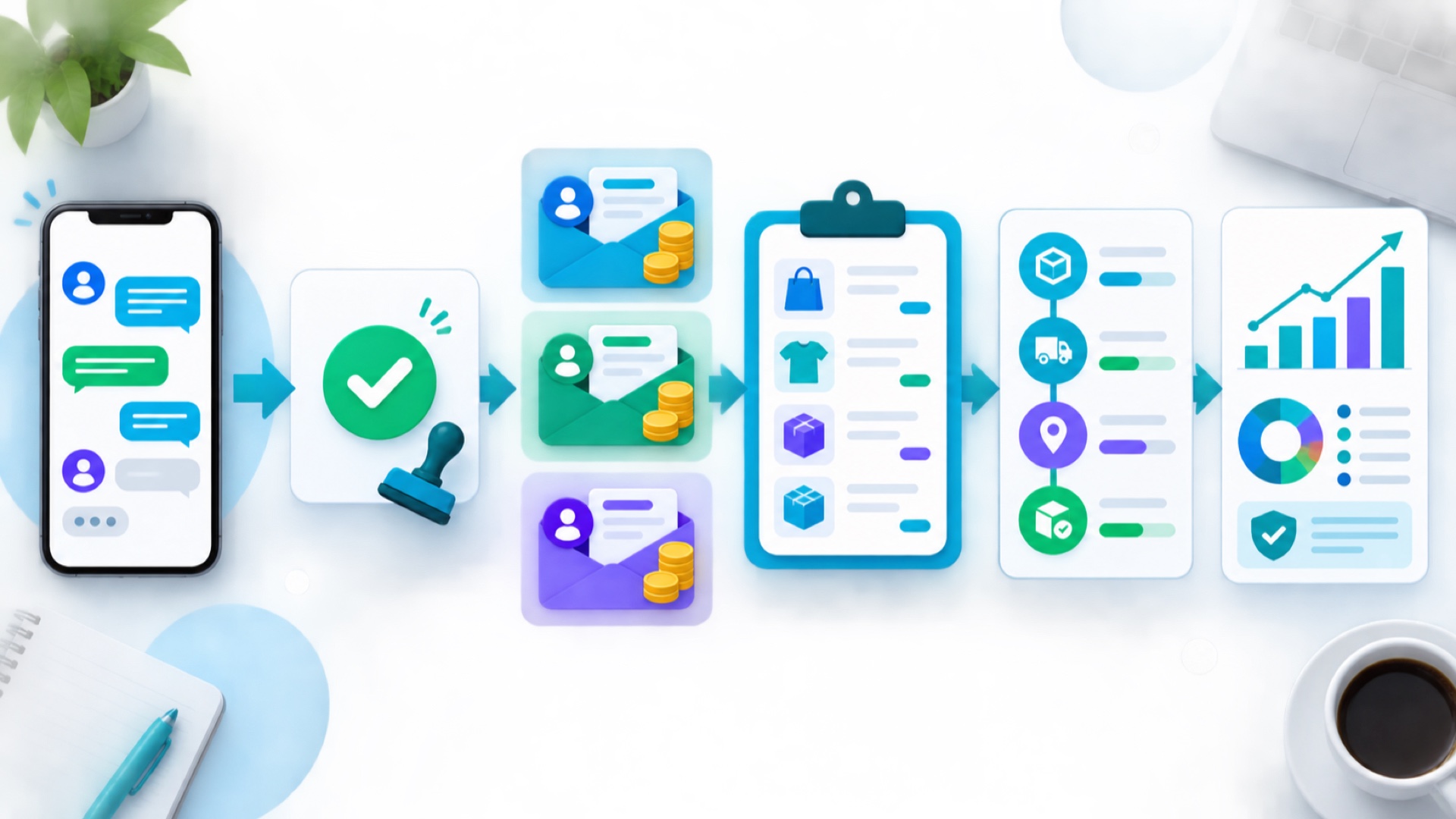 Infografik alur panel SMM reseller tanpa website sendiri