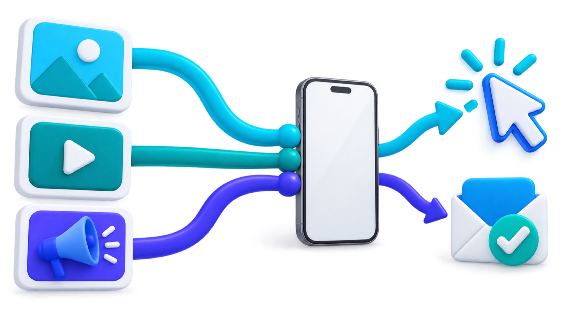 Infografik alur SMM panel X untuk promosi newsletter bisnis