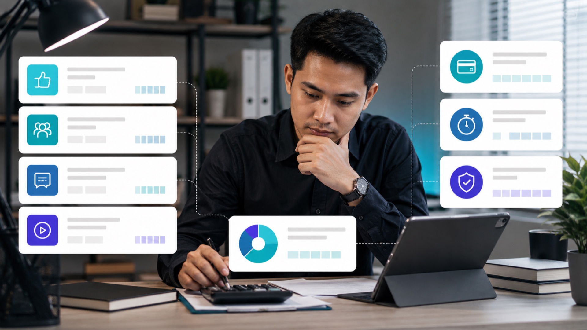 Visual utama cara menghitung total biaya panel SMM untuk reseller