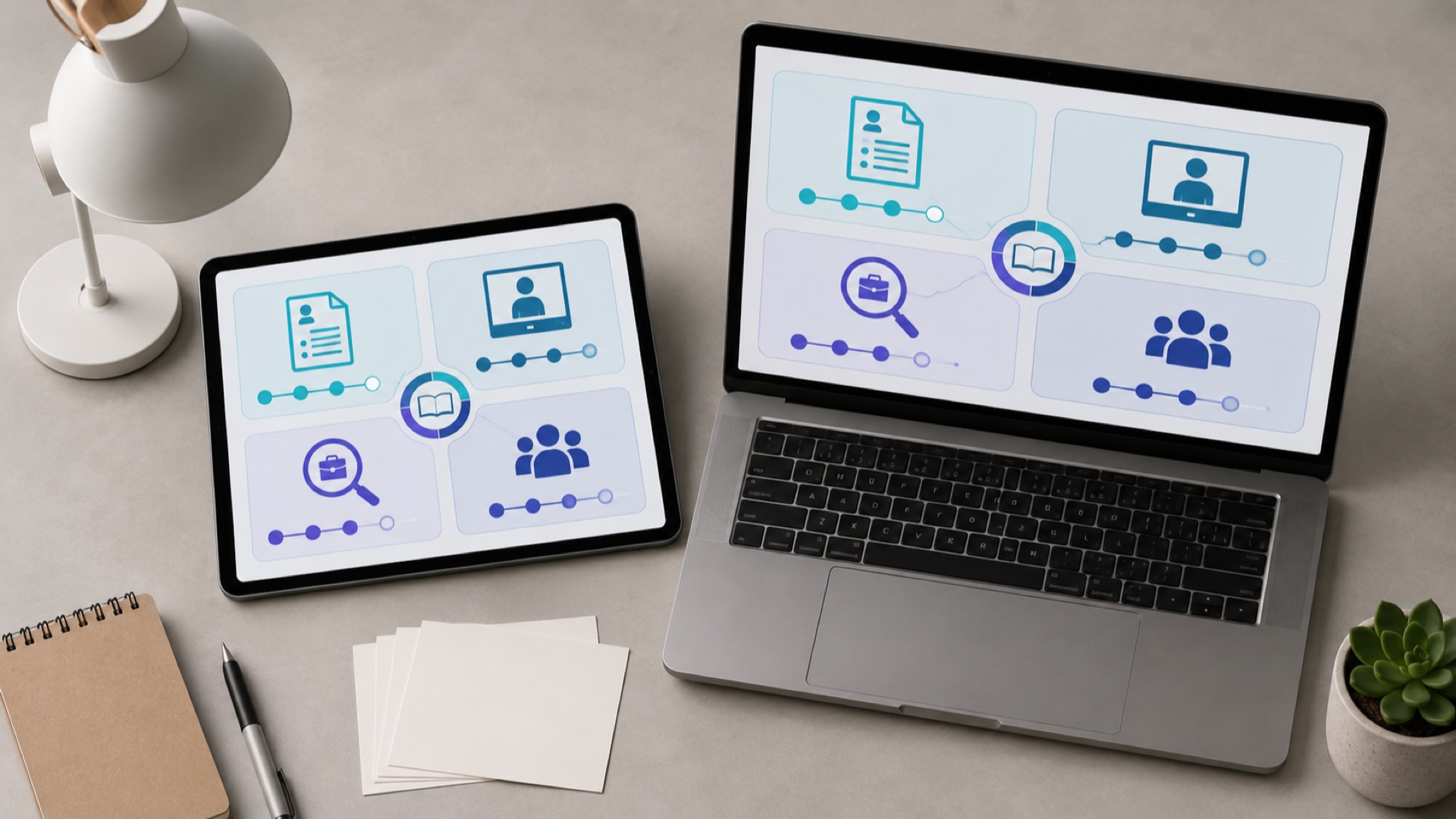 jasa subscriber YouTube untuk channel edukasi karier pada mockup empat jalur materi