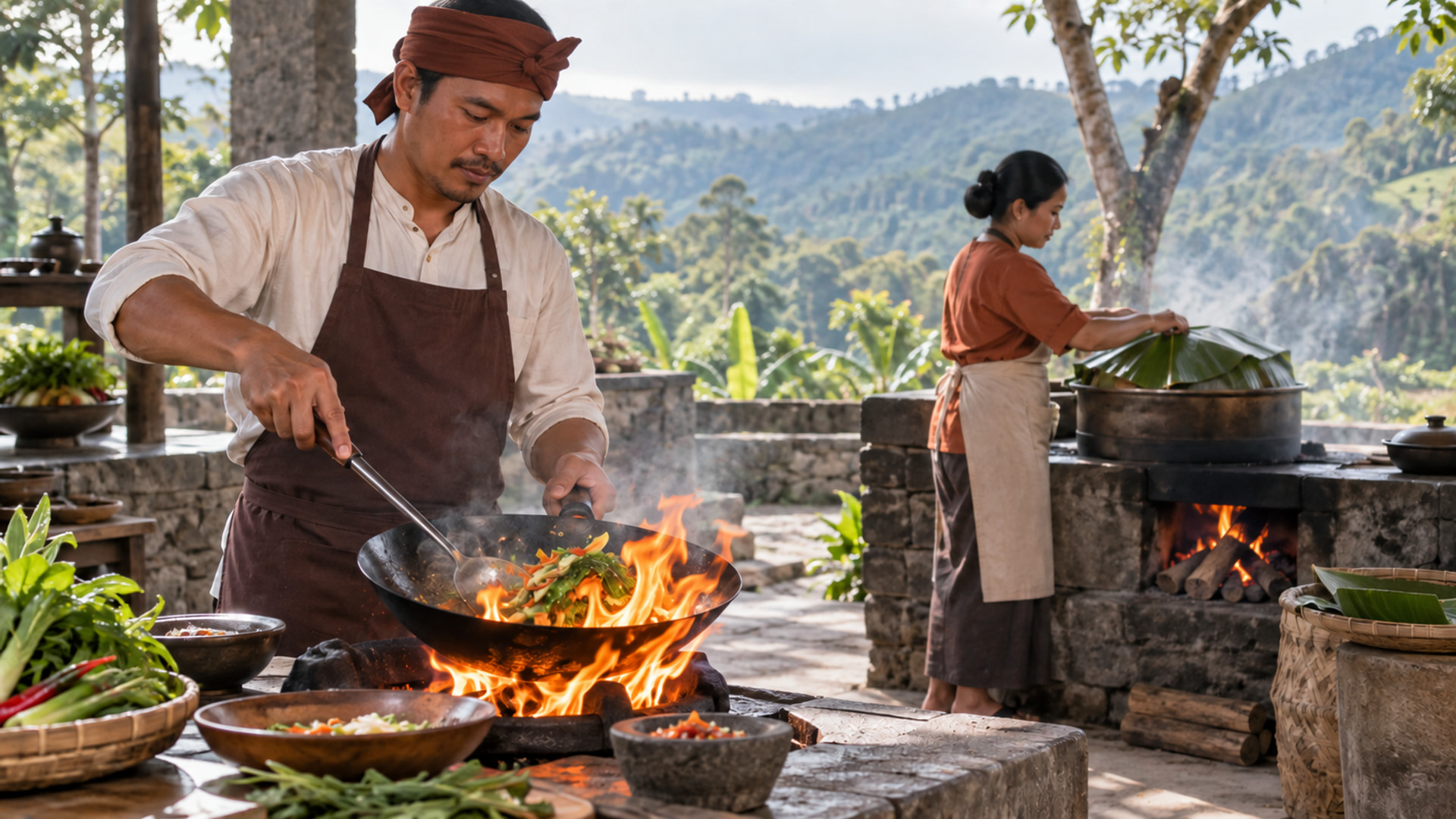 Facebook Reels views vs video views melalui masak cepat dan proses lambat di dua tungku